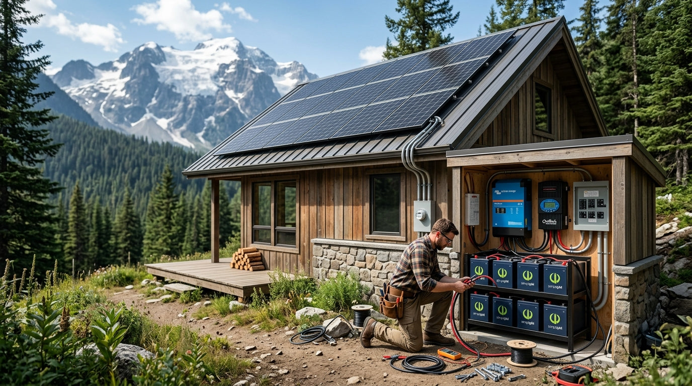 How To Build An Off-grid Solar Power System: A Step-by-step Setup ...