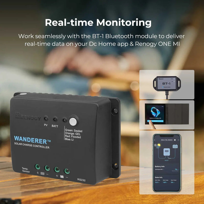 Load image into Gallery viewer, Renogy Wanderer Li 30A PWM Charge Controller RNG-CTRL-WND30-Li-G1-US