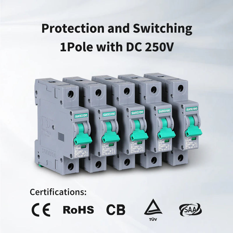 Load image into Gallery viewer, Renogy 16A 1P DC Miniature Circuit Breaker SUNDCCB16MN1P-G1-US