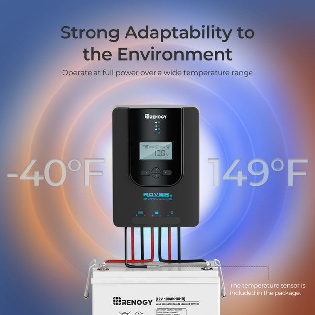 Load image into Gallery viewer, Rover Li 40 Amp MPPT Solar Charge Controller + Bluetooth RNG-CTRL-RVR40-BT-G3-US