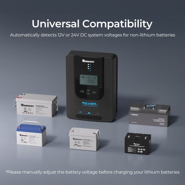 Load image into Gallery viewer, Rover Li 40 Amp MPPT Solar Charge Controller + Bluetooth RNG-CTRL-RVR40-BT-G3-US
