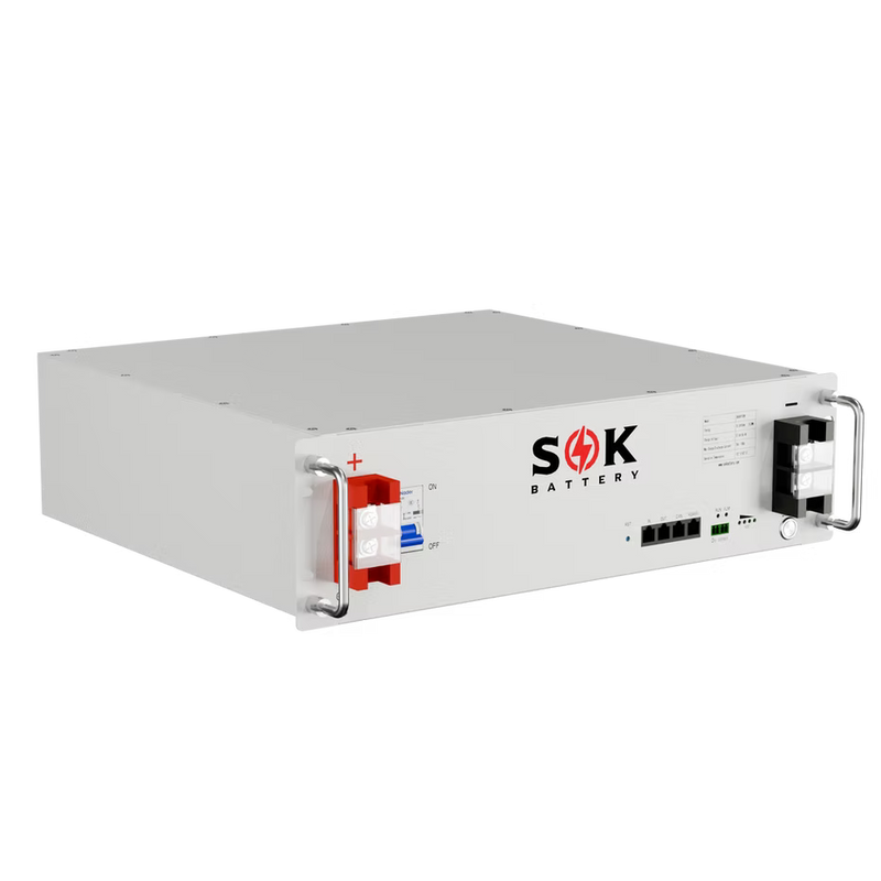 Load image into Gallery viewer, SOK 48V 100Ah Server Rack LiFePO4 Battery SK48V100N