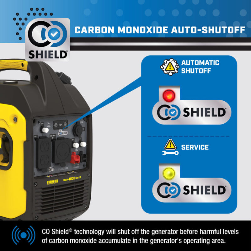 Load image into Gallery viewer, Champion 4000W Inverter with CO Shield® 100809 - Backup Generator Store