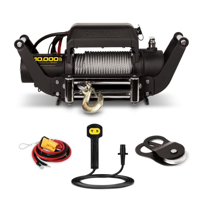 Load image into Gallery viewer, Champion 10,000-lb. Winch Kit with Speed Mount 11006 - Backup Generator Store