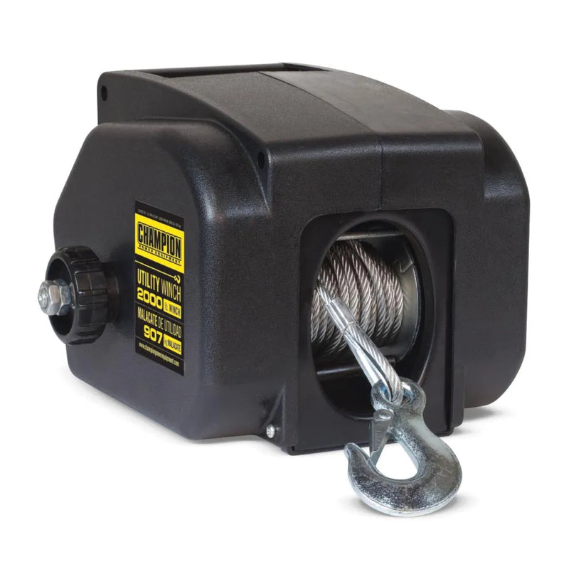 Load image into Gallery viewer, Champion 2000-lb. Utility Winch Kit 12090