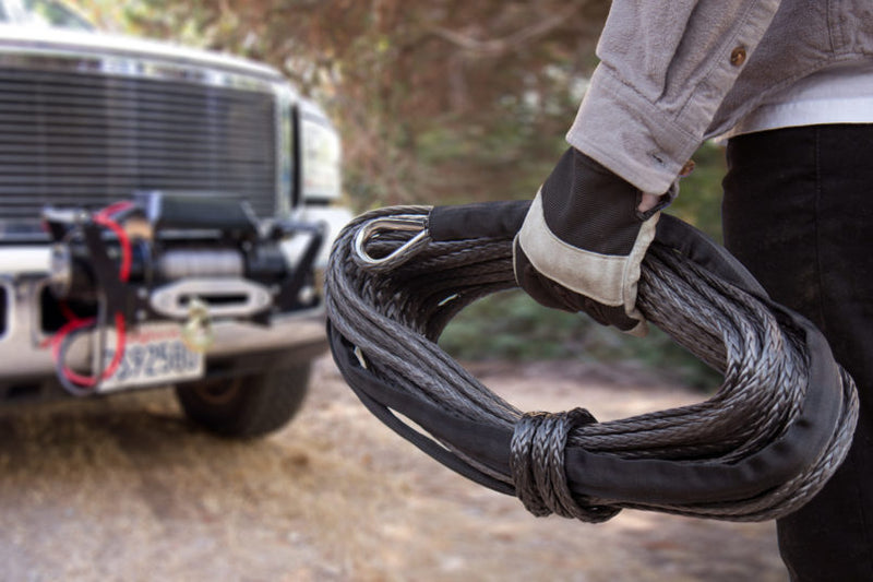 Load image into Gallery viewer, Champion 8000-12,000 lb. Synthetic Winch Rope 18040 - Backup Generator Store