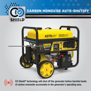 Champion 3500 watt Wireless start generator with CO Shield  201181