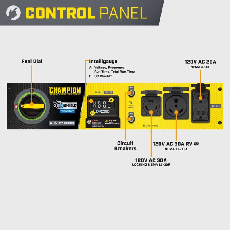 Load image into Gallery viewer, Champion 3800W Generator (CARB) 201207