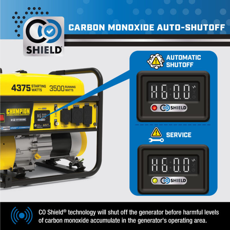 Load image into Gallery viewer, Champion 3500W Generator with CO Shield® 201286 - Backup Generator Store
