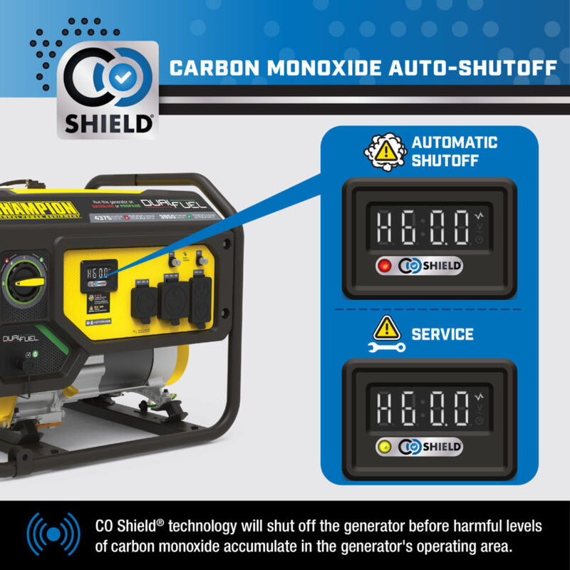 Load image into Gallery viewer, Champion 3500W Dual Fuel Generator with CO Shield® 201296 - Backup Generator Store