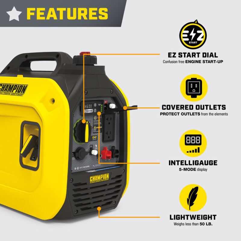 Load image into Gallery viewer, Champion 2500W Inverter with CO Shield® 201317 - Backup Generator Store