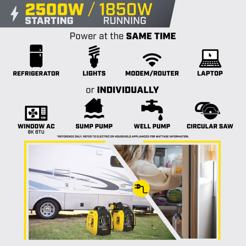 Load image into Gallery viewer, Champion 2500W Inverter with CO Shield® 201317 - Backup Generator Store
