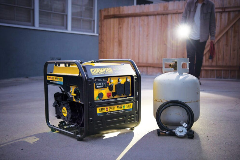 Load image into Gallery viewer, Champion 4500W Dual Fuel Open Frame Inverter 201321