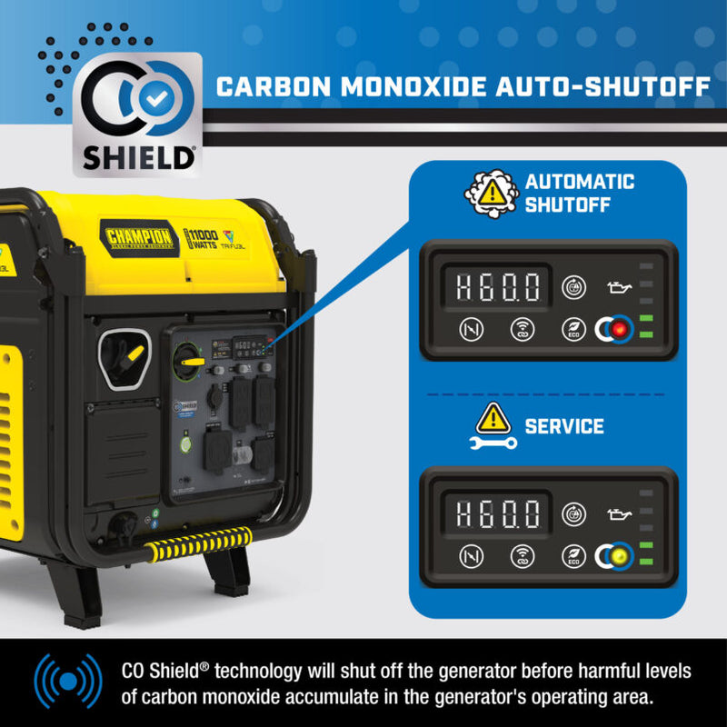 Load image into Gallery viewer, Champion 11,000W Wireless Start Tri Fuel Inverter with CO Shield® 201423 - Backup Generator Store