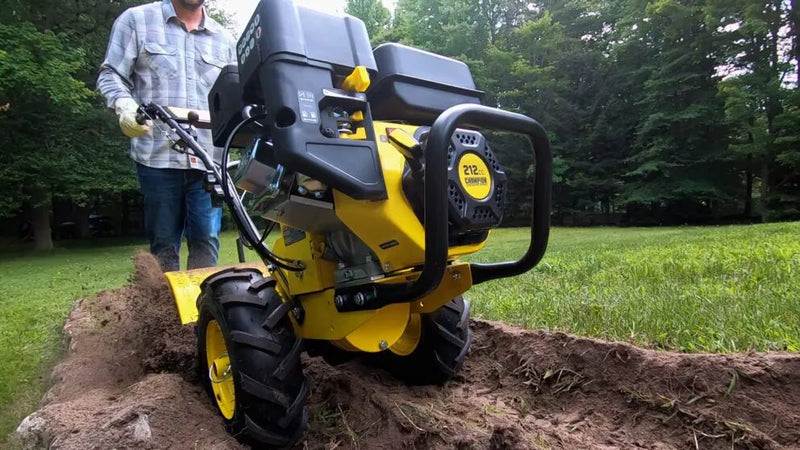 Load image into Gallery viewer, Champion 19 in. Rear Tine Tiller 201464