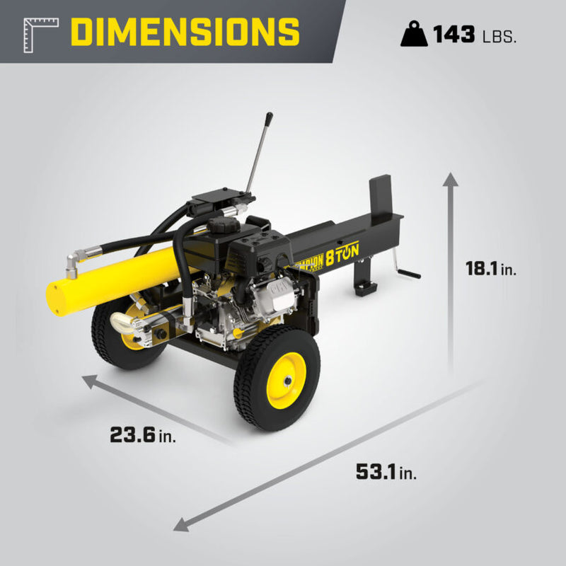 Load image into Gallery viewer, Champion 8-Ton Log Splitter 201466 - Backup Generator Store