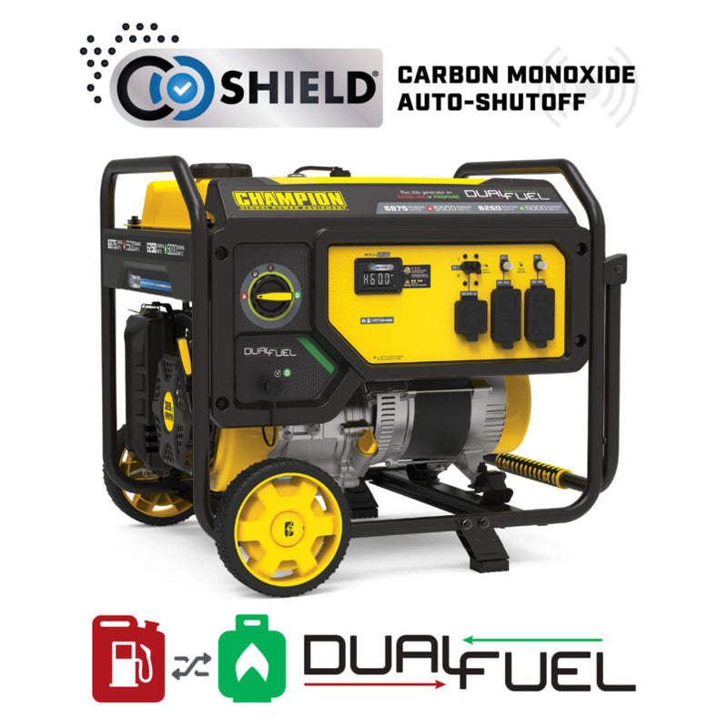 Load image into Gallery viewer, Champion 5500W Dual Fuel Generator with CO Shield® 201505 - Backup Generator Store