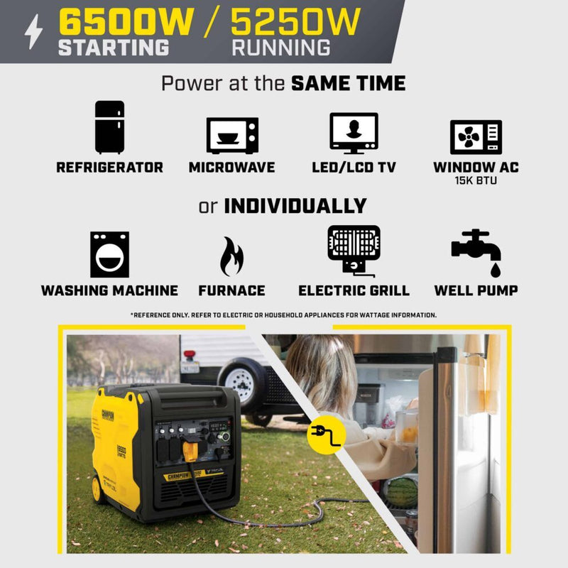 Load image into Gallery viewer, Champion 6500W Wireless Start Tri Fuel Inverter 201535
