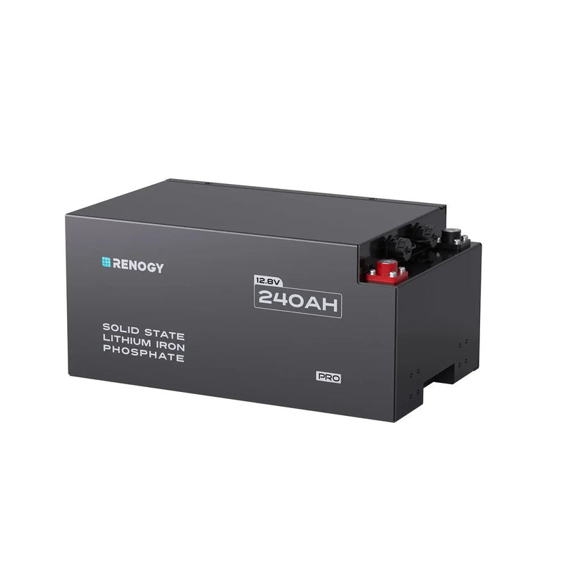 Load image into Gallery viewer, 12.8V 240Ah Solid State Lithium Iron Phosphate Battery 2packs RBT12240LFP-SBHx2-US