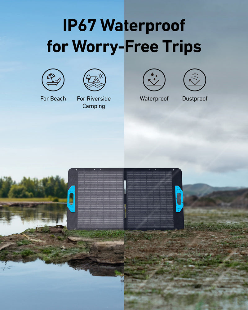 Load image into Gallery viewer, Anker SOLIX 100W Foldable Solar Panel 1638009