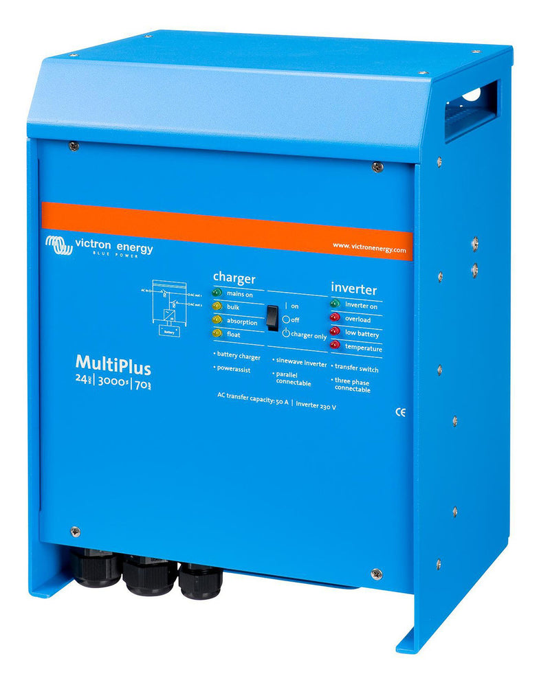Load image into Gallery viewer, Victron Energy MultiPlus 24/3000 | 24V Input | 3000VA Output 120V VE.Bus | 70A Charger | Transfer Switch | UL 1741