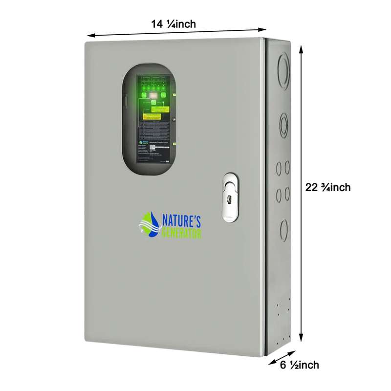 Load image into Gallery viewer, Nature's Generator 30A Automatic Generator Transfer Switch NGA03030816N