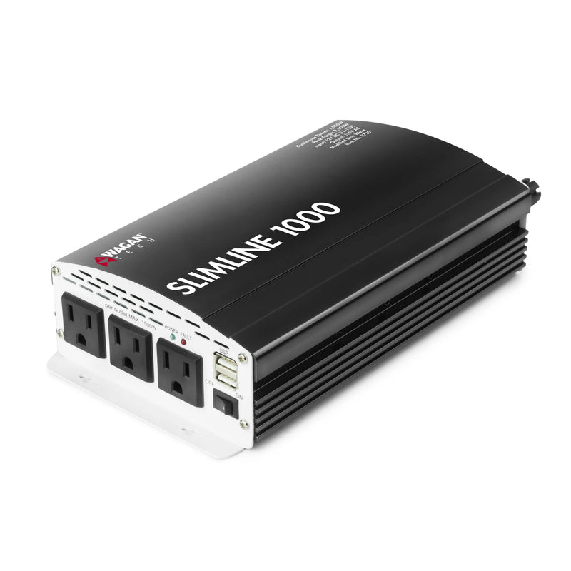 Load image into Gallery viewer, Wagan SlimLine AC Inverter 1000 Watt 12V (MSW) EL3720