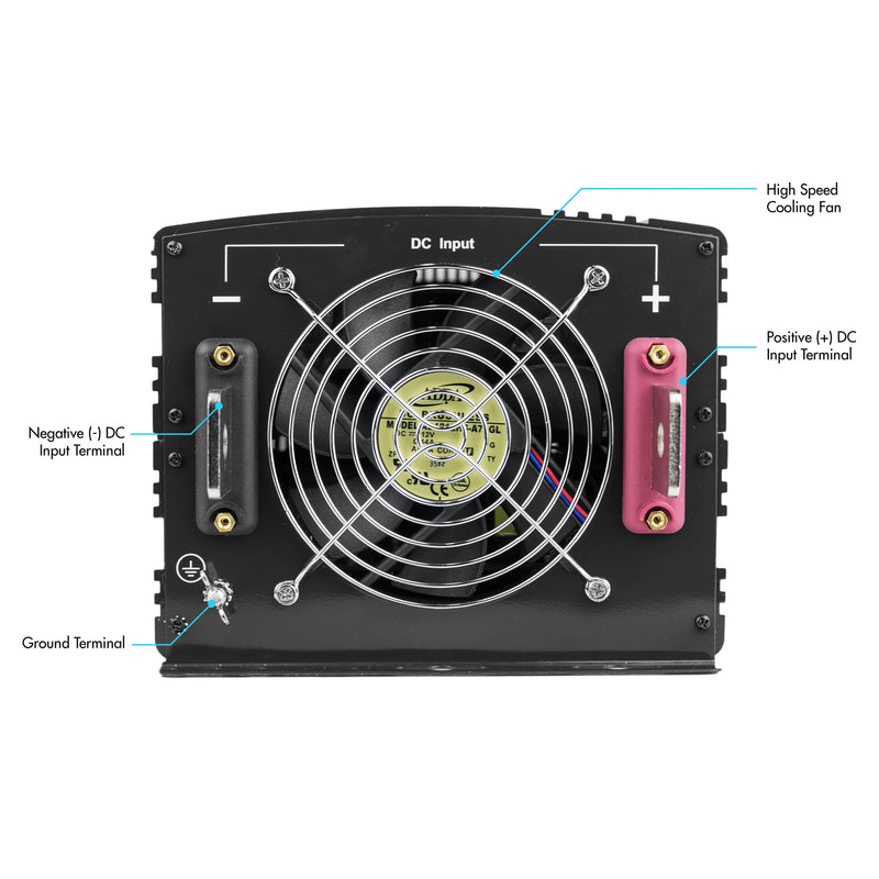 Load image into Gallery viewer, Wagan ProLine™ 10,000 Watt (MSW) Power Inverter EL3748