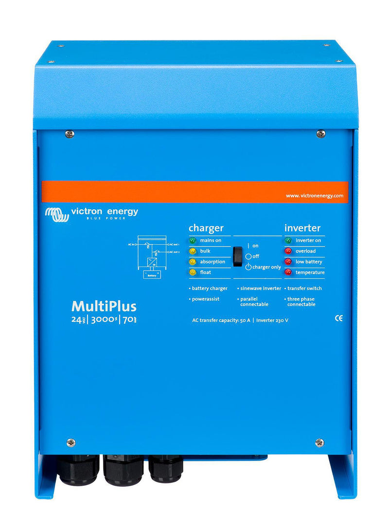 Load image into Gallery viewer, Victron Energy MultiPlus 24/3000 | 24V Input | 3000VA Output 120V VE.Bus | 70A Charger | Transfer Switch | UL 1741
