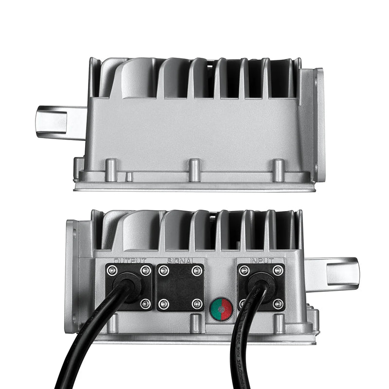 Load image into Gallery viewer, Rich Solar 48V (57.6V) Waterproof LiFePO4 Charger | 25A, 100-240V AC, 8-in-1 Protection, Fan-Cooled RS-BC48C25