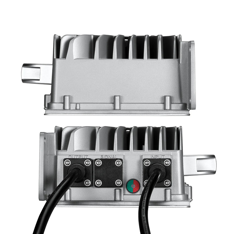 Load image into Gallery viewer, Rich Solar 48V (57.6V) Waterproof LiFePO4 Charger | 20A, 100-240V AC, 8-in-1 Protection, Fan-Cooled RS-BC48C20