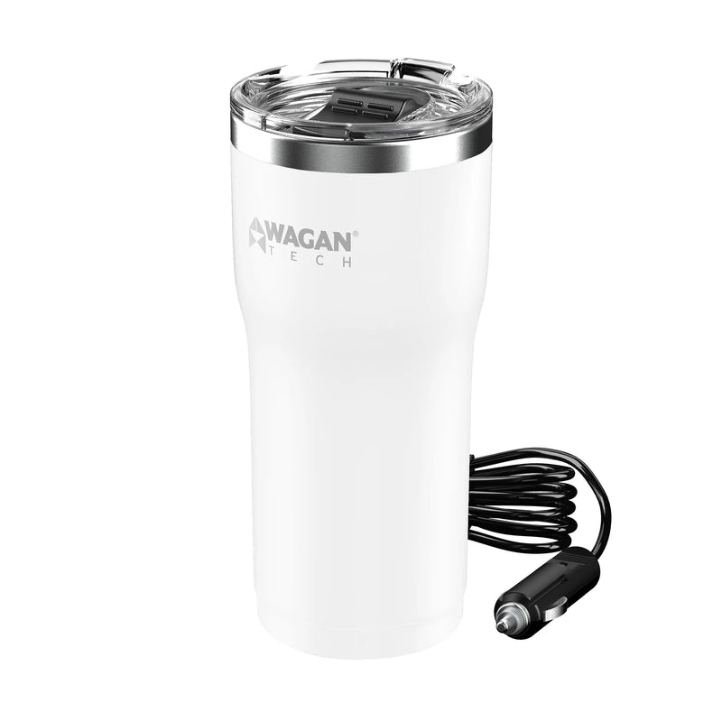 Load image into Gallery viewer, Wagan 12V Travel Heated Mug - White EL6102