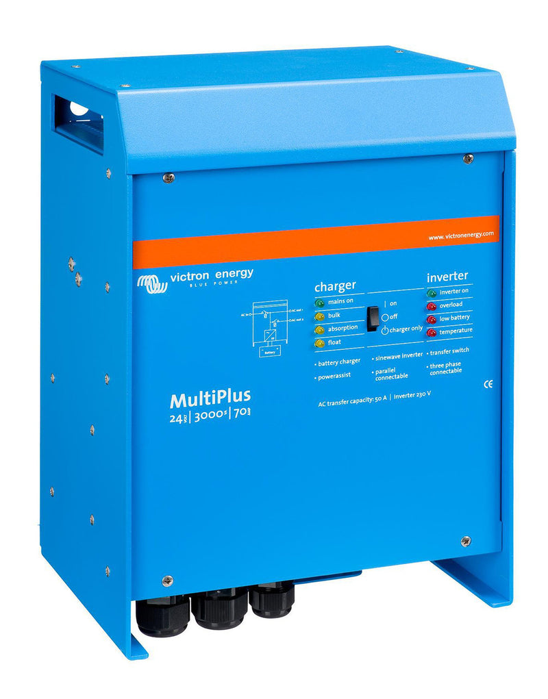 Load image into Gallery viewer, Victron Energy MultiPlus 24/3000 | 24V Input | 3000VA Output 120V VE.Bus | 70A Charger | Transfer Switch | UL 1741