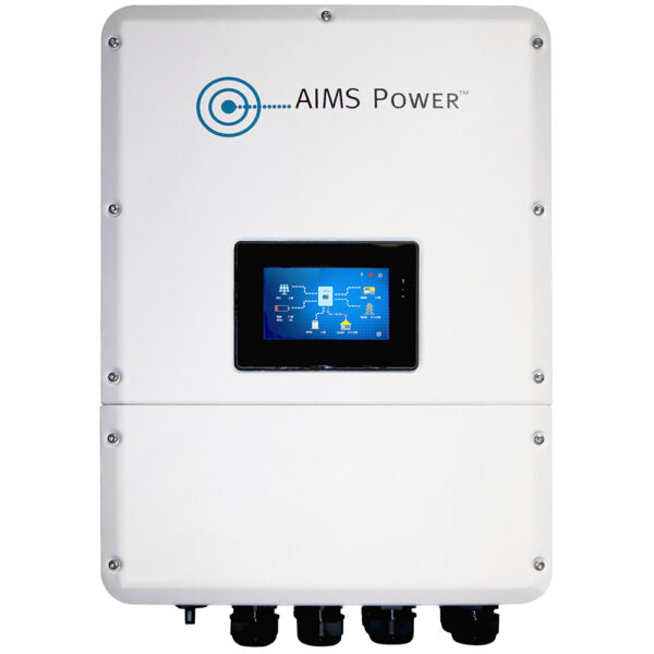 Load image into Gallery viewer, AIMS Hybrid Pure Sine Inverter Charger 4.6 kW Inverter Output 6.9 kW Solar Input Grid Tie & Battery Back Up PIHY4600