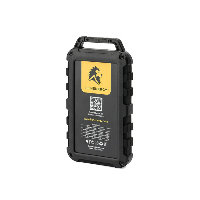 Load image into Gallery viewer, Lion energy Lion Cub 10,000mAh / 37Wh - Power Bank 50172039 - Backup Generator Store