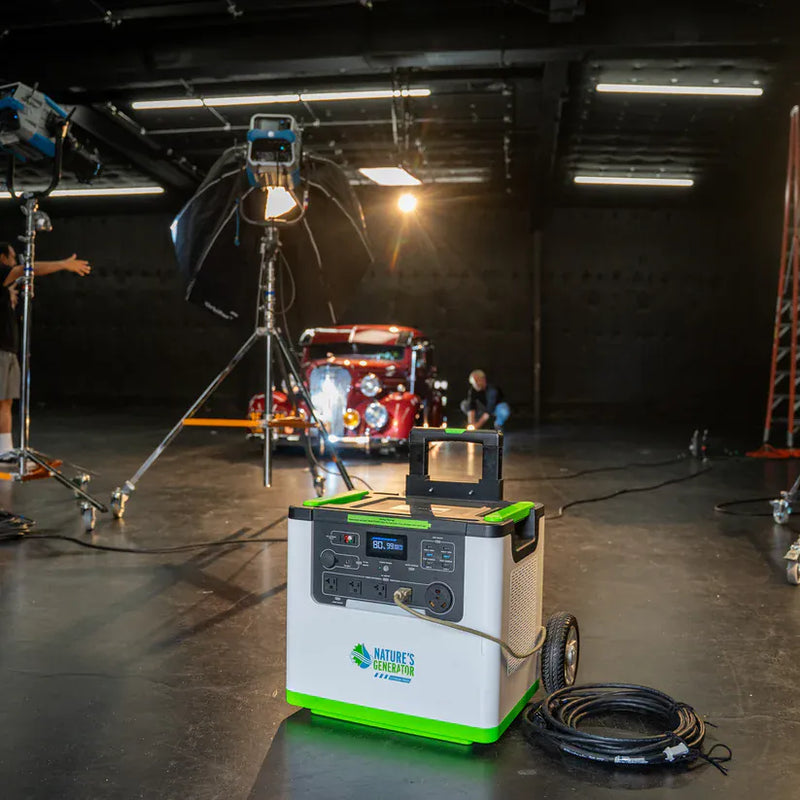 Load image into Gallery viewer, Nature's Generator Lithium 3600 Solar+ 2X 410W Rigid Panel + Wind Turbine NGL36AUPRW