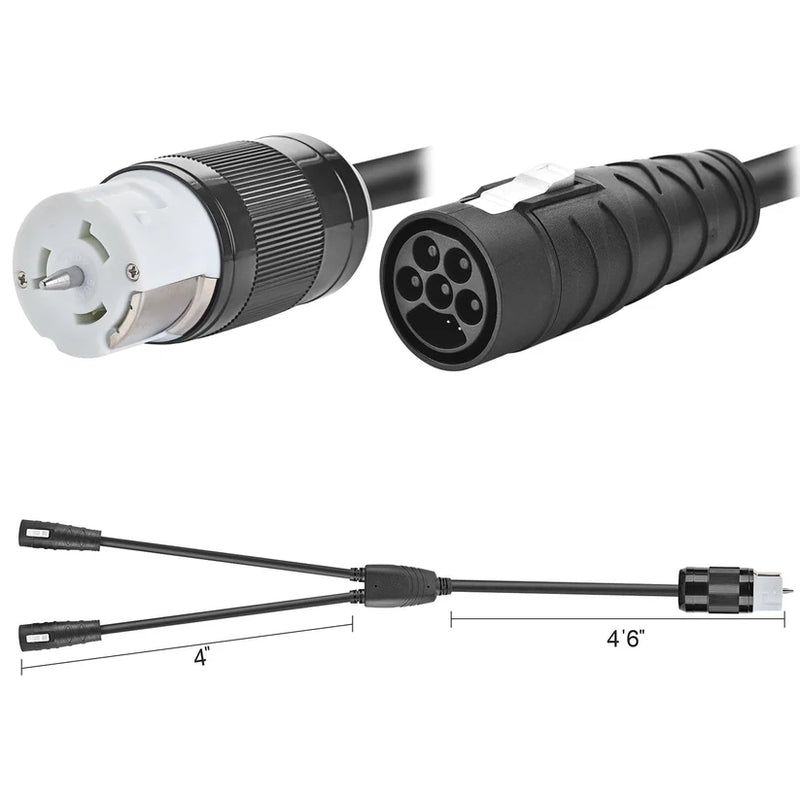 Load image into Gallery viewer, Nature's Generator Lithium 6000 Combiner Cable NGLSXCMB