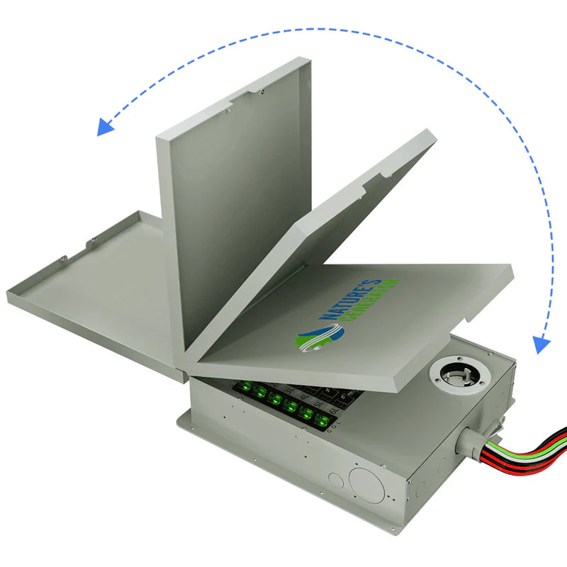 Load image into Gallery viewer, Nature Generator's 12-Circuit 120/240V 50A Non-Automatic Transfer Switch NGPHPTK3