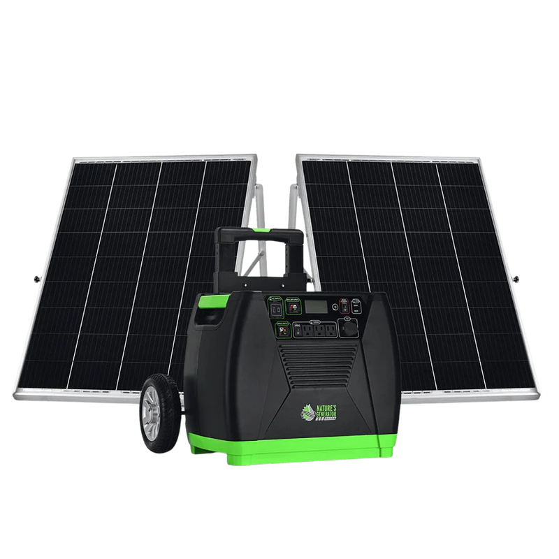 Load image into Gallery viewer, Nature's Generator Elite + 2X100W Rigid Panel HKNGAUEL