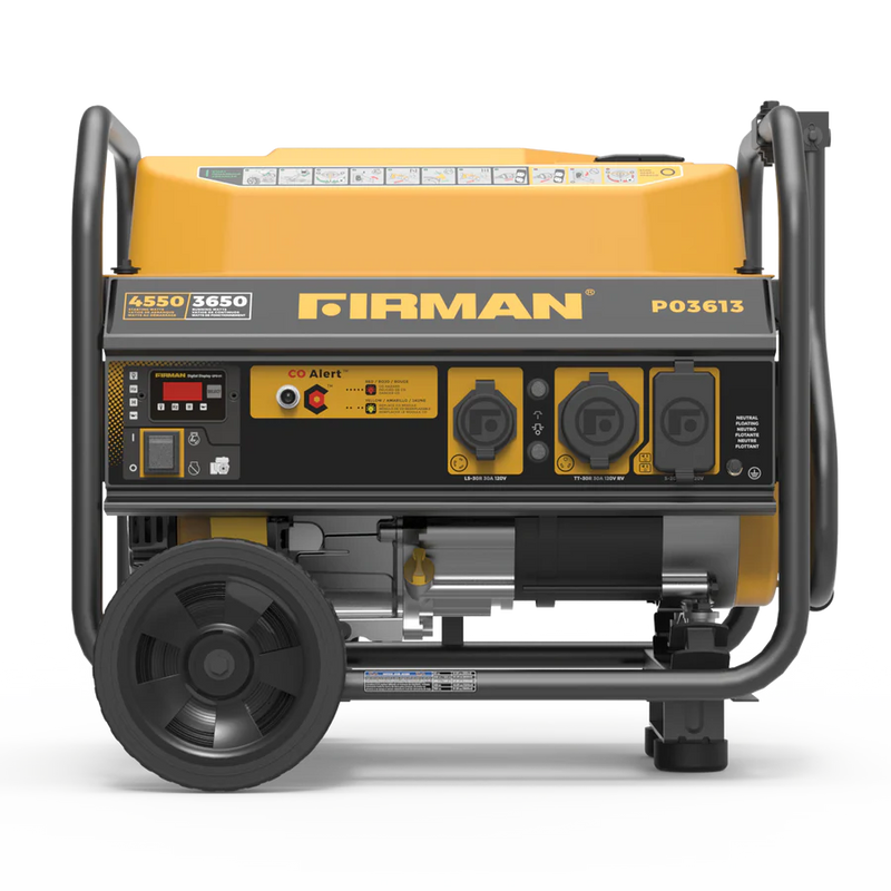 Load image into Gallery viewer, Friman Gas Portable Generator 4550W Recoil Start 120V with CO Alert p03613 - Backup Generator Store
