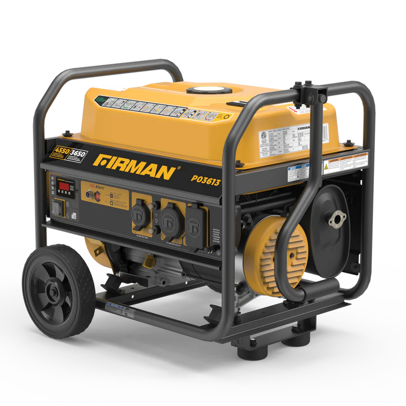 Load image into Gallery viewer, Friman Gas Portable Generator 4550W Recoil Start 120V with CO Alert p03613 - Backup Generator Store