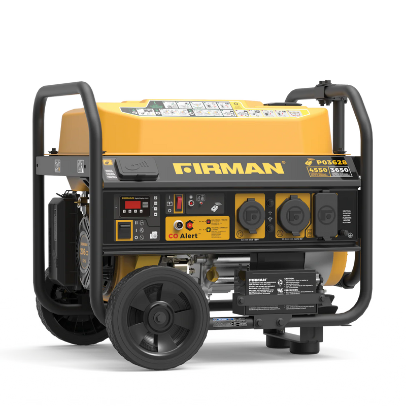 Load image into Gallery viewer, Firman Gas Portable Generator 4550W Remote Start with CO Alert p03628 - Backup Generator Store