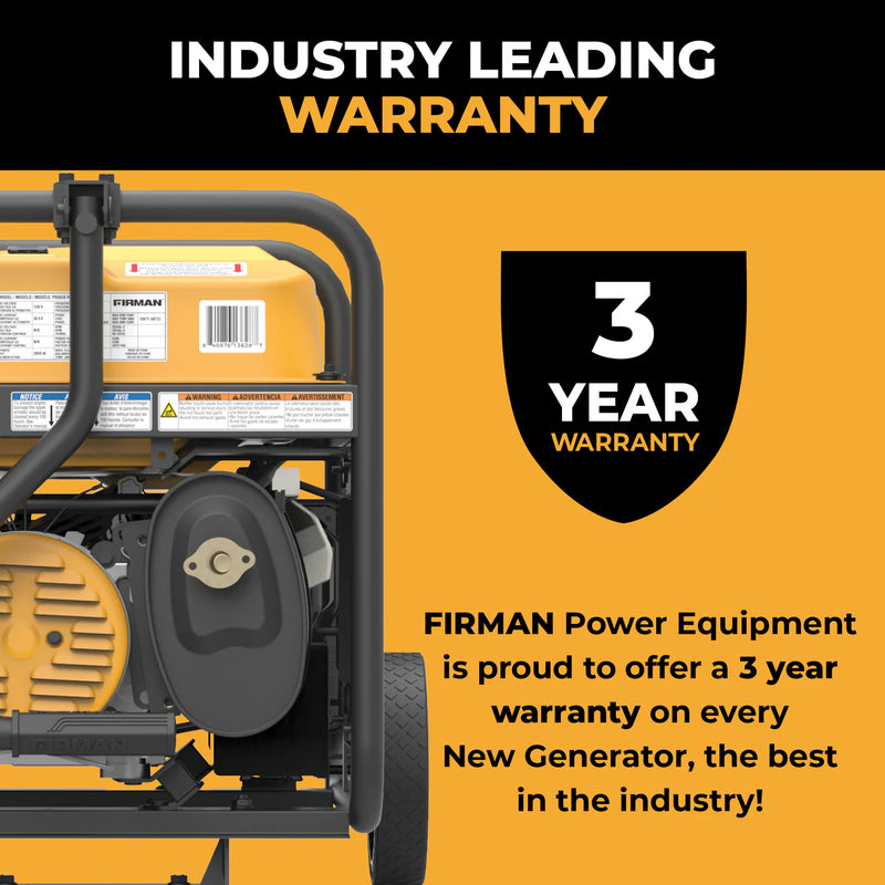 Load image into Gallery viewer, Firman Gas Portable Generator 4550W Remote Start with CO Alert p03628 - Backup Generator Store