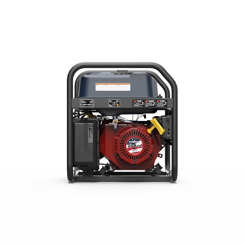 Load image into Gallery viewer, Firman Gas Portable Generator 4550/3650W Recoil Start With CO Alert Stars & Stripes p03630