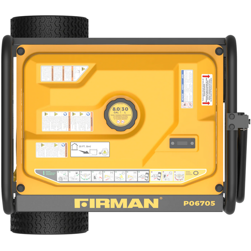 Load image into Gallery viewer, Firman Gas Portable Generator 8375W Recoil Start 120/240V With CO Alert - Backup Generator Store