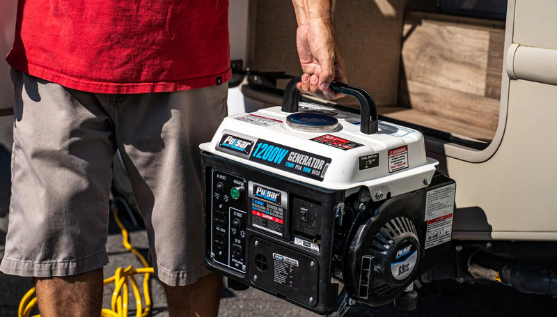 Load image into Gallery viewer, Pulsar 1,200 Watt 2-Cycle Generator PG1202SA