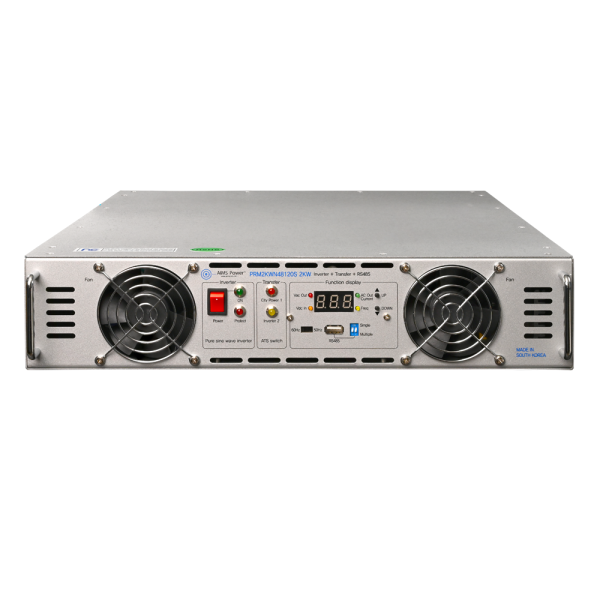Load image into Gallery viewer, Aims 2000 Watt NEGATIVE 48 Volt Rack Mount Inverter To 120 Volt AC – 2U (-48V) PRM2KWN48120S
