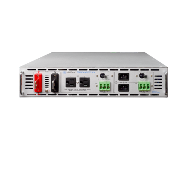 Load image into Gallery viewer, AIMS 5000 Watt NEGATIVE 48 Volt Rack Mount Inverter To 120 Volt AC – 2U (-48V) PRM5KWN48120S