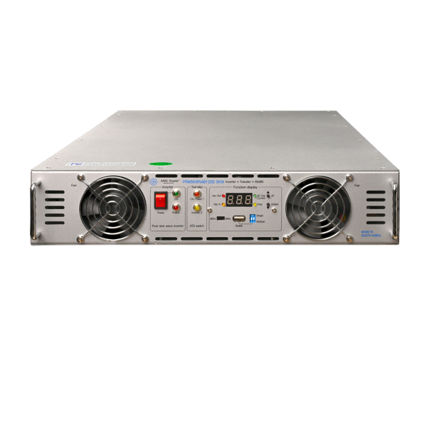 Load image into Gallery viewer, AIMS 5000 Watt NEGATIVE 48 Volt Rack Mount Inverter To 120 Volt AC – 2U (-48V) PRM5KWN48120S