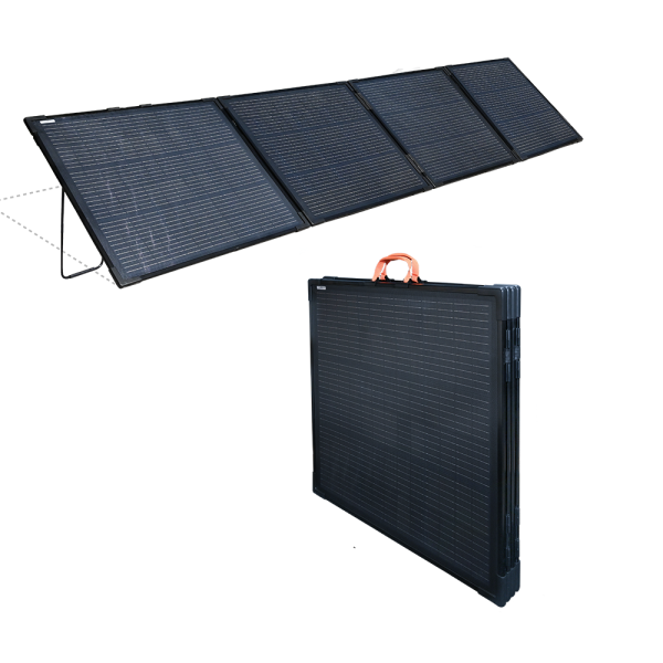 Load image into Gallery viewer, Aims 360 Watt Foldable Solar Panel with Legs – Monocrystalline PV360FOLD